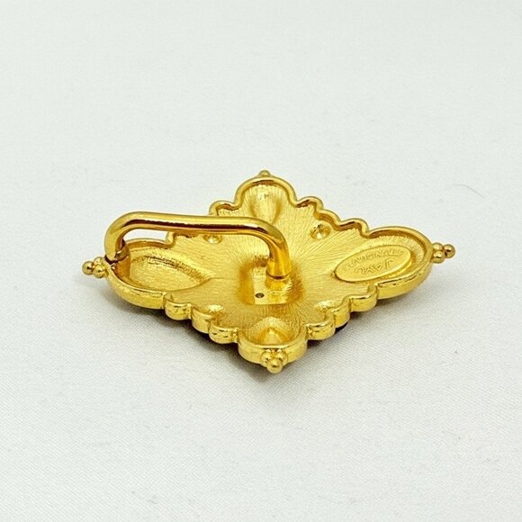 Vintage Jay Strongwater Maltese Cross Pendant/Scarf Slide Byzantine - Picture 2 of 4